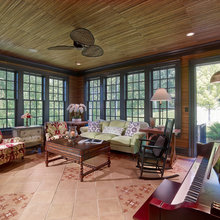 Corner sunroom