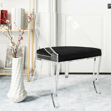 Clear Lucite Acrylic Dining Chairs