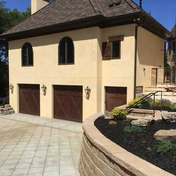 Cepeda Home Addition with Garage and Basketball Court