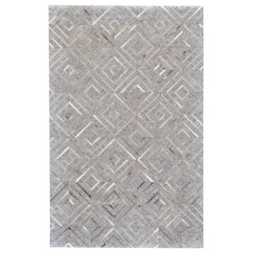 Weave & Wander Canady Rug, Bisque/Storm, 2'x3'