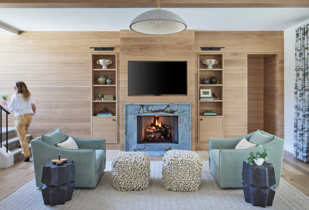 Beach Style Family Room by Insignia Homes