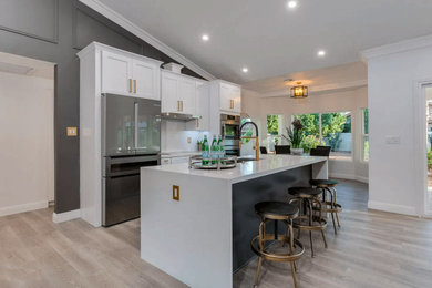 Minimalist kitchen photo in Other
