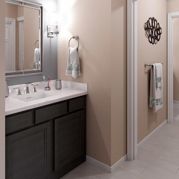 Arnold MO Powder Room / Jack n Jill Bathroom
