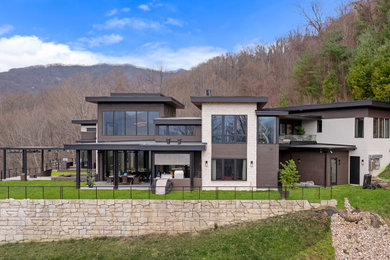 Example of an exterior home design in Other