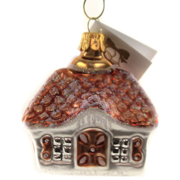 Golden Bell Collection Czech Gingerbread House Ornament Christmas Cookie Nvv147