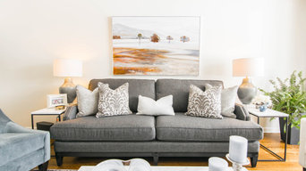 Pointe Claire Family gets new Living Room Furniture