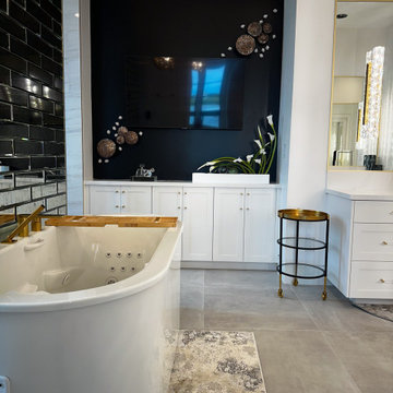 Transitional Master Bathroom
