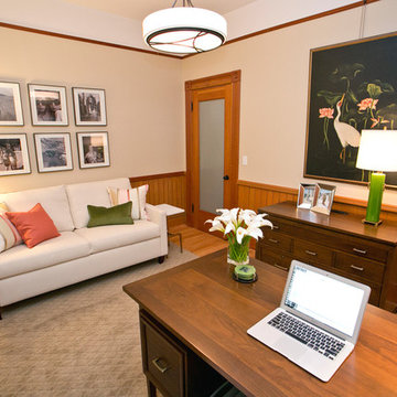 Functional and Feminine Home Office