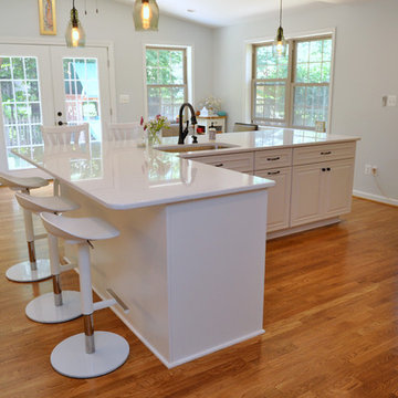 Classic Traditional White Kitchen / Rockville, MD