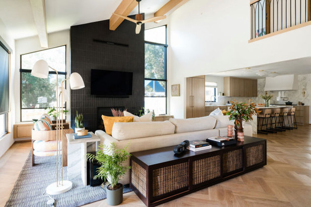 Midcentury Living Room by Etch Design Group