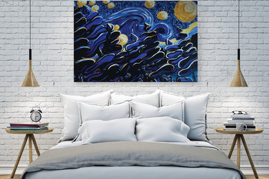 Ode to van Gogh by Ashley J. Myers