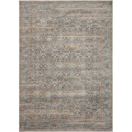 Angela Rose x Loloi Blake Ocean / Mocha 11'-6" x 15'-7" Area Rug