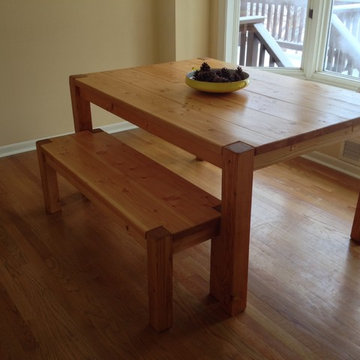 Flush Leg Table w/ leaves