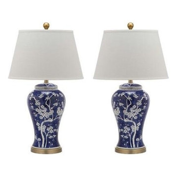 Spring Blossom Table Lamp ZMT-LIT4170C (Set of 2) - Blue