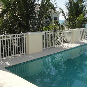 Welded Aluminum Railing & 5V Metal Roof