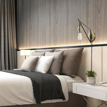 Novogratz x Globe Exeter 1-Light Plug-In or Hardwire Swing Arm Wall Sconce, Bron