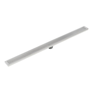 60 inch Side Outlet Linear Shower Drain by SereneDrains Tile Insert