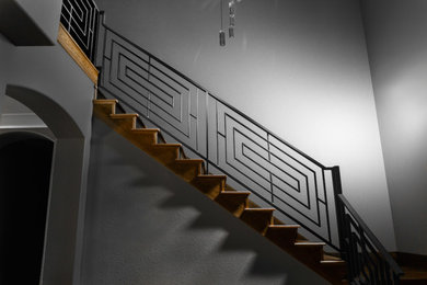 Staircase - modern staircase idea in Sacramento
