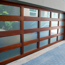 wood garage doors