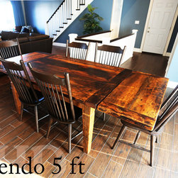 Reclaimed Wood Harvest Tables - Products