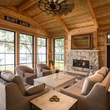 Basement Fireplace