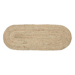 April & Olive - Natural Jute Runner 13X36 - Table Runners