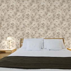 New Style - Fanciful Floral Wallpaper RL190602 - Wallpaper