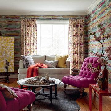 Transitional Living Room
