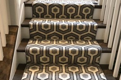 Staircase - contemporary staircase idea in DC Metro