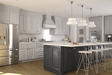 Kitchen - transitional kitchen idea in Toronto