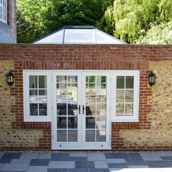 Extension with timber French Doors, windows and Roof Lantern - Home Improvement