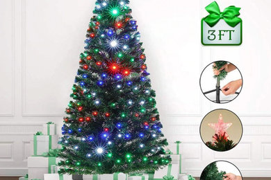 Decorative Christmas Tree with Lights