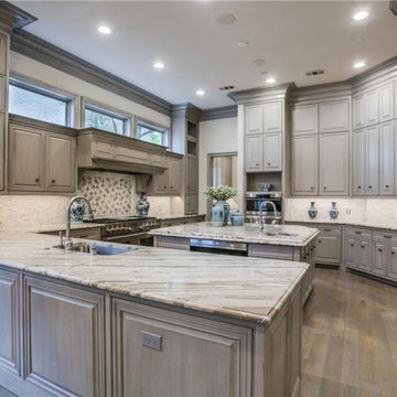 Ancient French Style Kitchen Remodeling in Calabasas, CA