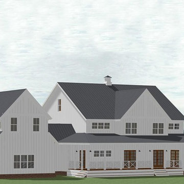 Modern Farmhouse Plan 6849-00064