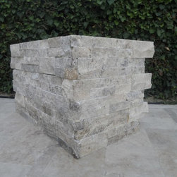 Silver Travertine Panel - Products