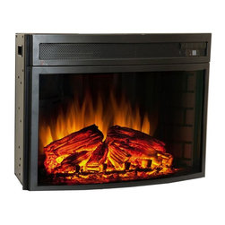 Comfort Smart - Comfort Smart Verve 24-in Curved Electric Insert -CS-501625 - Indoor Fireplaces