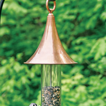Castella Bird Feeder - Polished Copper by Good Directions