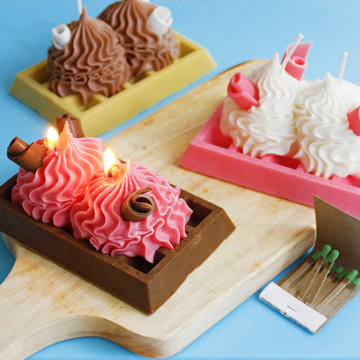 Dessert handmade decor - fake cakes