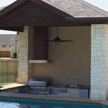 Patio and pool