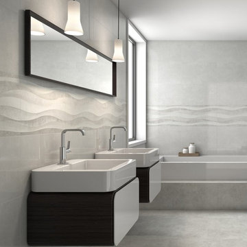 Delhi Grey Patterned Tiles - Direct Tile Warehouse