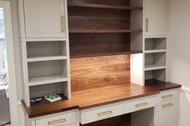 Inspiration for a home office remodel in Richmond