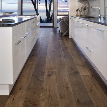 8" Greycastle colour - Estate Plank Collection White Oak Hardwood Flooring