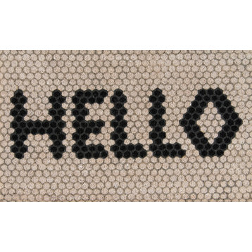 Novogratz by Hello Hex Tile Doormat 1'6"x2'6"