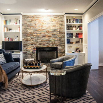 Updating a combined Living Room and Family Room
