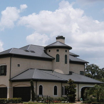 Standing seam metal roofing