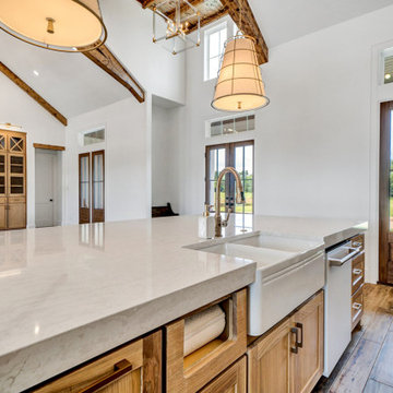 Architectural Designs Modern Farmhouse Plan 56460SM comes to life in Texas!