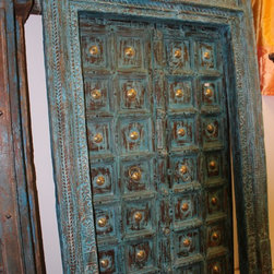 Rustic Zen Garden Doors - Front Doors