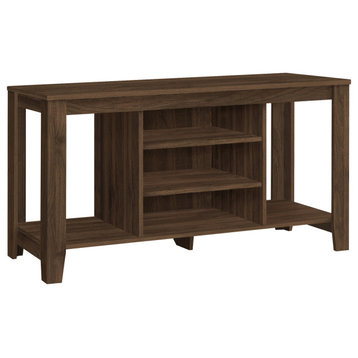 Tv Stand 48 Inch Console Living Room Bedroom Laminate Walnut