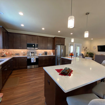 Rebuilt Home After Devastating Fire