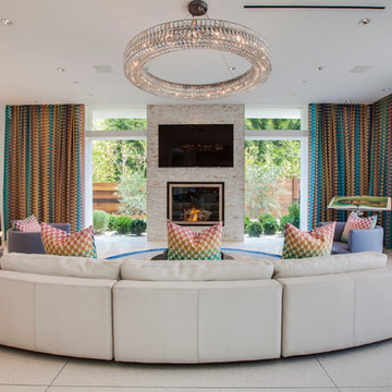Beverly Hills interior design project photo shoot